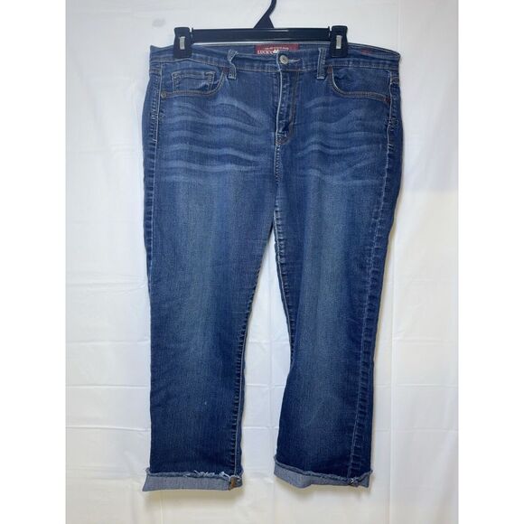 Lucky Brand Sofia Jeans Womens 12/31‎  Skinny Denim Cuffed - Picture 1 of 7